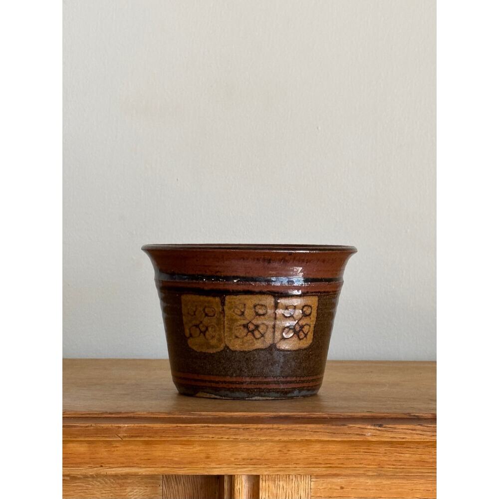 Mid Century Glazed Bowl